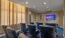 screening room with lounge seating